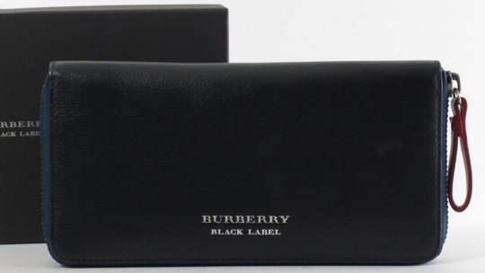未使用]財布 バーバリーブラックレーベル 黒